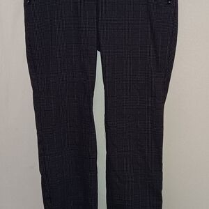 Black Plaid Pants